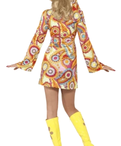 Smiffys Adult 60s Hippie Costume