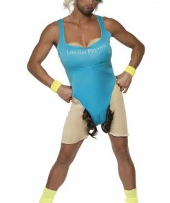 Smiffys Adult Let's Get Physical Costume All Mens Costumes
