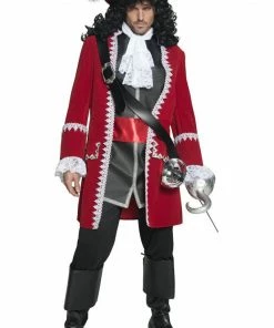 Smiffys Captain Hook Costume All Mens Costumes