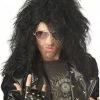 California Costumes Adult Heavy Metal Rocker Black Wig