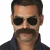 California Costumes The Man Brown Moustache Accessory