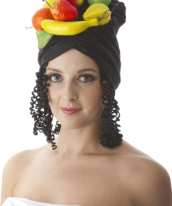 Bristol Novelty Adults Adult Fruit Hat With Hair