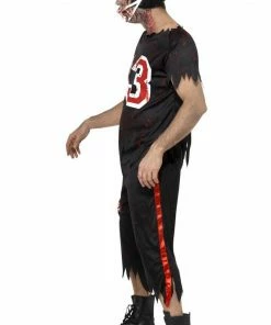 Smiffys All Mens Costumes High School Zombie Footballer Costume