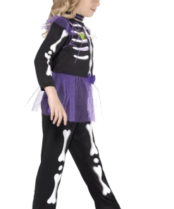 Smiffys Child Skellie Punk Girl Costume Halloween