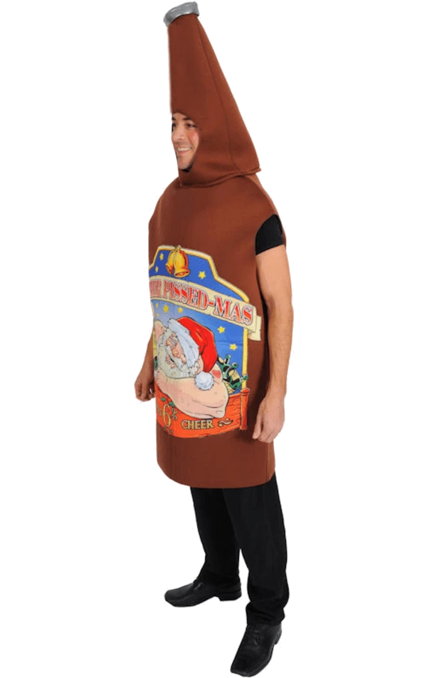 Orion Costumes Father Pissed-Mas Beer Bottle Costume