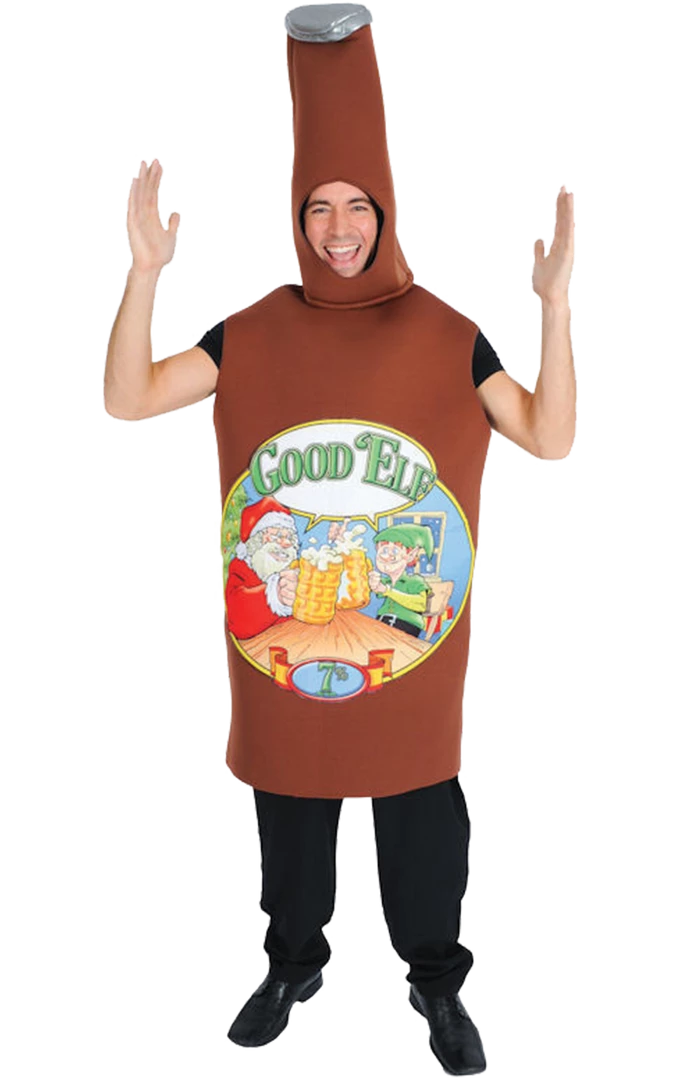 Orion Costumes Good 'Elf Beer Bottle Costume All Mens Costumes