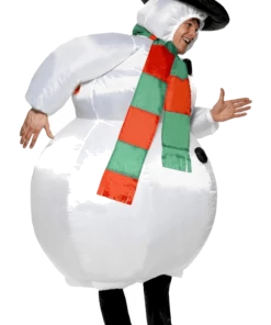 Smiffys All Mens Costumes Adult Inflatable Snowman Costume