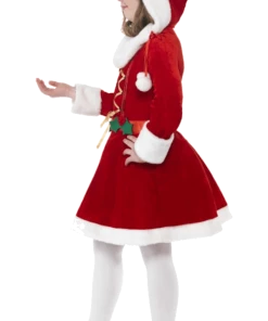 Smiffys Child Little Miss Santa Costume Kids