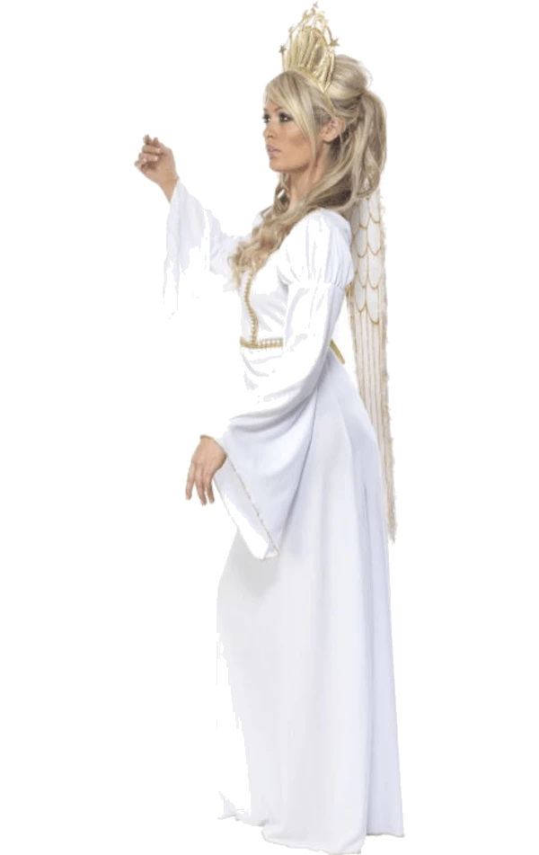 Smiffys Adult Angel Costume With Wings All Womens Costumes