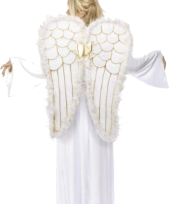 Smiffys Adult Angel Costume With Wings All Womens Costumes