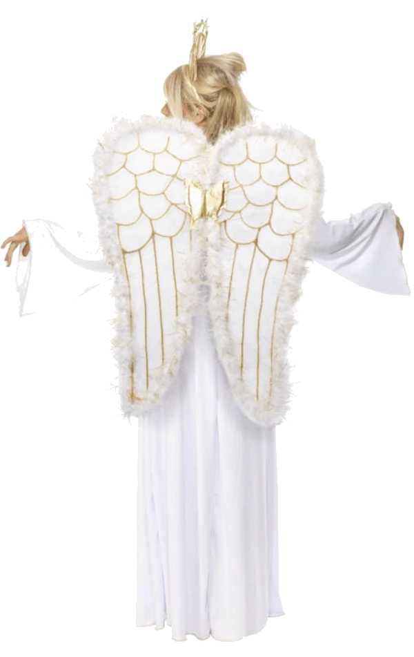 Smiffys Adult Angel Costume With Wings All Womens Costumes