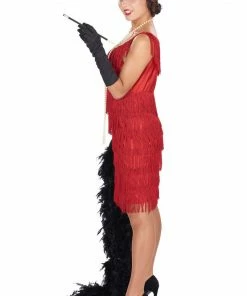 Orion Costumes Adult 20s Red Flapper Costume
