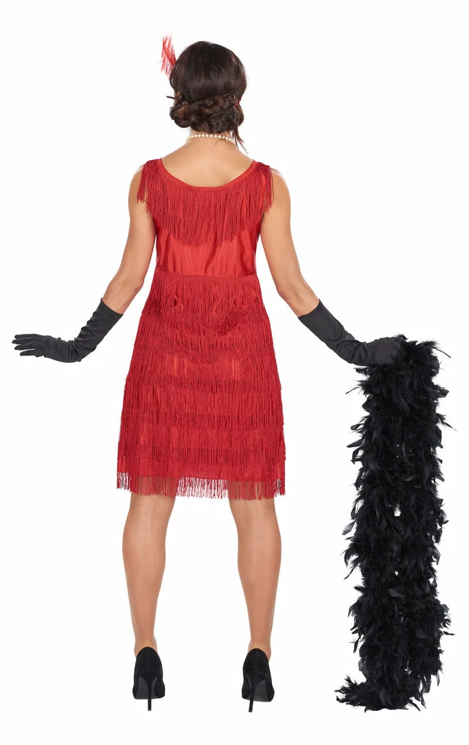 Orion Costumes Adult 20s Red Flapper Costume