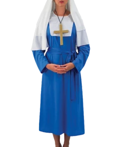 Orion Costumes Blue Nun Costume