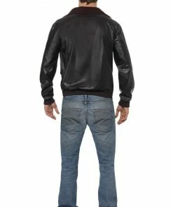 Smiffys All Mens Costumes Adult Top Gun Bomber Jacket