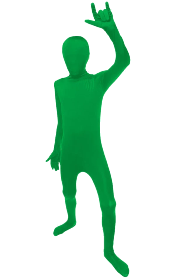 Body Republic All Boys Costumes Child Green Morphsuit