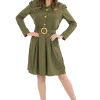 Orion Costumes All Womens Costumes WW2 Womens 1940s Military Dress
