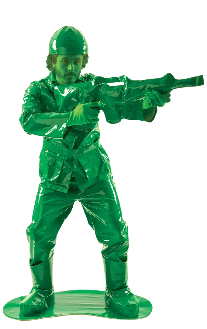 Orion Costumes Toy Green Army Man Costume (And Gun) All Mens Costumes