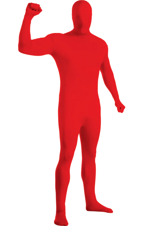 Rubies All Mens Costumes Adult Red Second Skin Suit