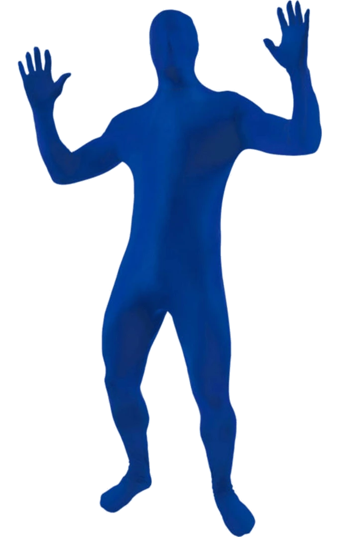 Orion Costumes Second Skin Suit BLUE