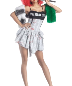 Party King All Womens Costumes Censored Pop Superstar Costume