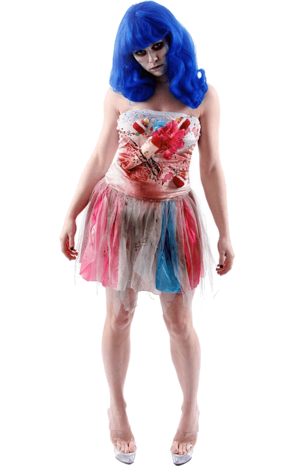Party King Zombie Candy Girl Costume