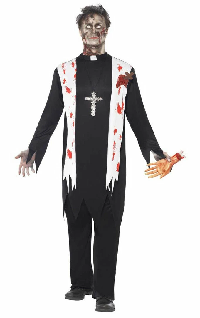 Smiffys Zombie Priest Costume