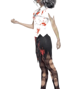 Smiffys Zombie Policewoman Costume