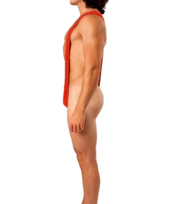 Orion Costumes Borat Mankini Thong Swimsuit (Bright Red) All Mens Costumes