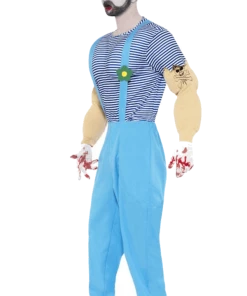 Smiffys Adult Bubbles The Clown Outfit All Mens Costumes