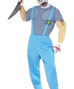 Smiffys Adult Bubbles The Clown Outfit All Mens Costumes