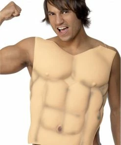 Smiffys Muscle Chest & Six Pack All Mens Costumes