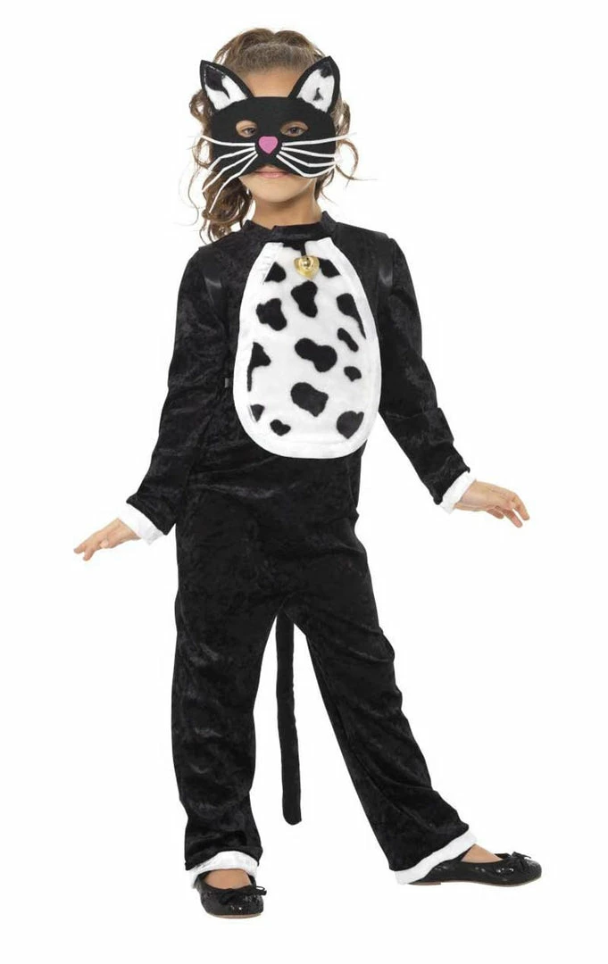 Smiffys Child Black Cat Costume