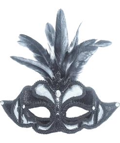 Bristol Novelty All Womens Costumes Feathered Mask