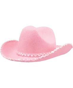 Bristol Novelty Pink Cowboy Hat