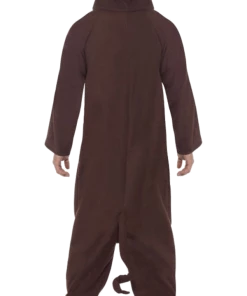 Smiffys Monkey Onesie Costume Adults