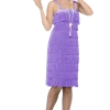 Smiffys All Womens Costumes Adult Purple Jazz Flapper Costume