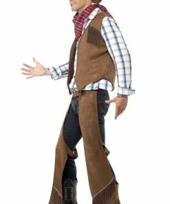 Smiffys All Mens Costumes Cowboy Outfit