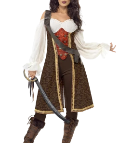 Smiffys High Seas Pirate Wench Costume