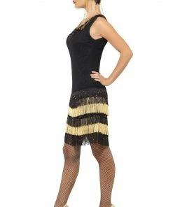 Smiffys Fringe Flapper Dress All Womens Costumes