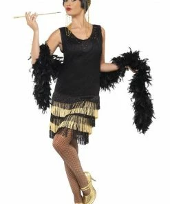 Smiffys Fringe Flapper Dress All Womens Costumes