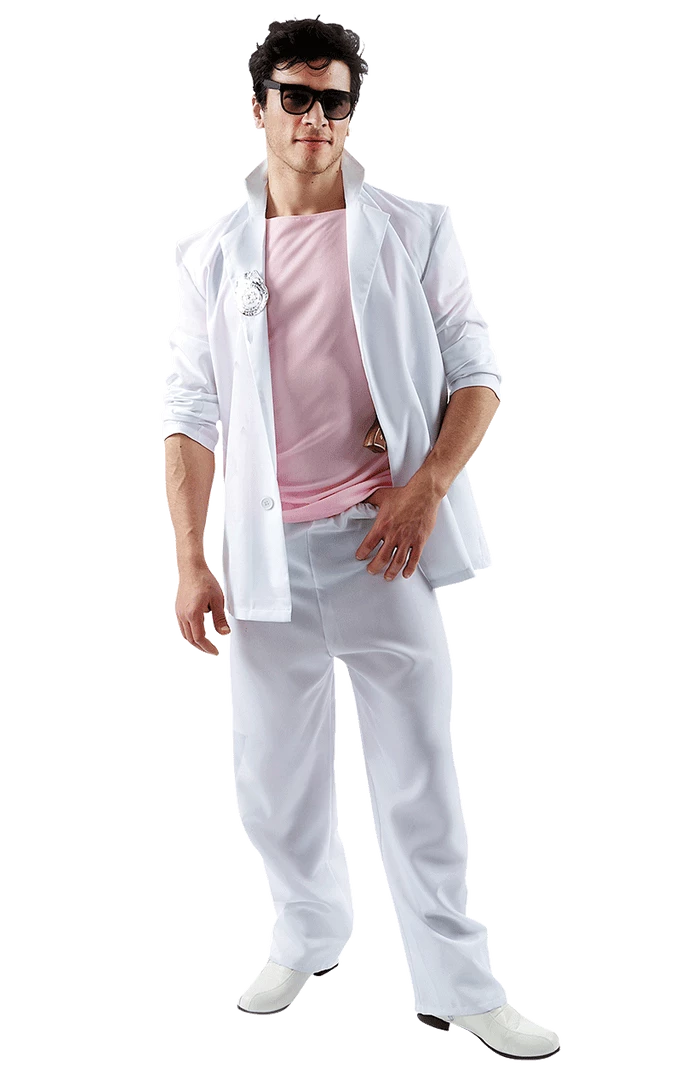 Orion Costumes All Mens Costumes Adult Florida Detective (Pink And White) Costume