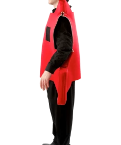 Orion Costumes Adult Red Space Arcade Game Costume All Mens Costumes