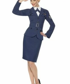 Smiffys All Womens Costumes Women's WWII Air Force Uniform