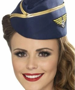 Smiffys Air Hostess Hat Accessory