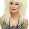 Smiffys All Womens Costumes Crimp Wig BLONDE