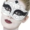 Smiffys Dark Swan Mask Masks