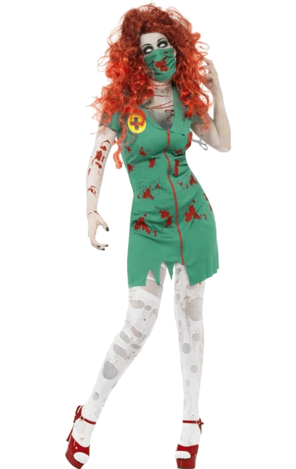 Smiffys Women's Zombie Paramedic Costume
