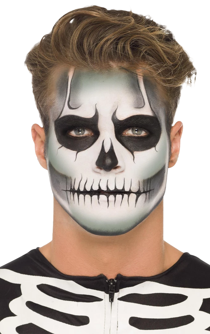 Smiffys Accessories Glow-in-the-Dark Skeleton Make Up Set