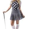 Orion Costumes All Womens Costumes Female Golfer Costume (Black & White)